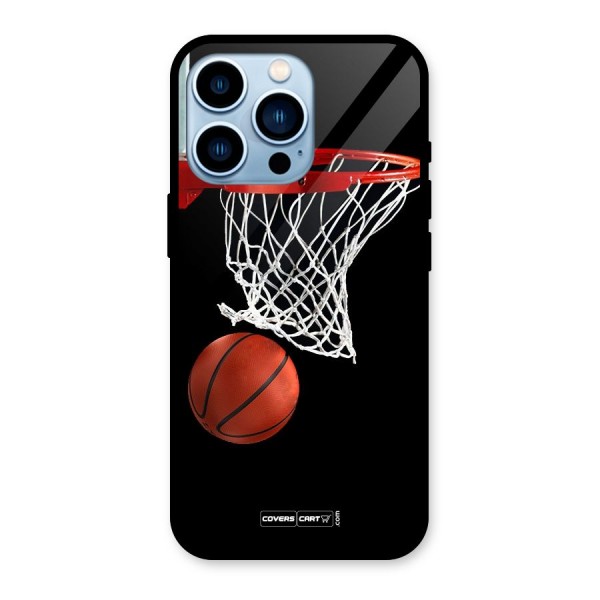 Basketball Glass Back Case for iPhone 13 Pro