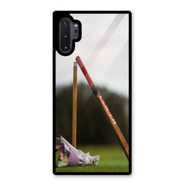 Bat Wicket Glass Back Case for Galaxy Note 10 Plus