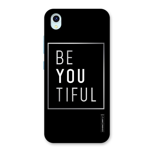 Be You Beautiful Back Case for Vivo Y1s