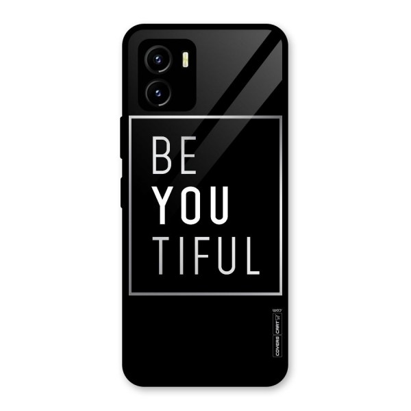 Be You Beautiful Glass Back Case for Vivo Y15s