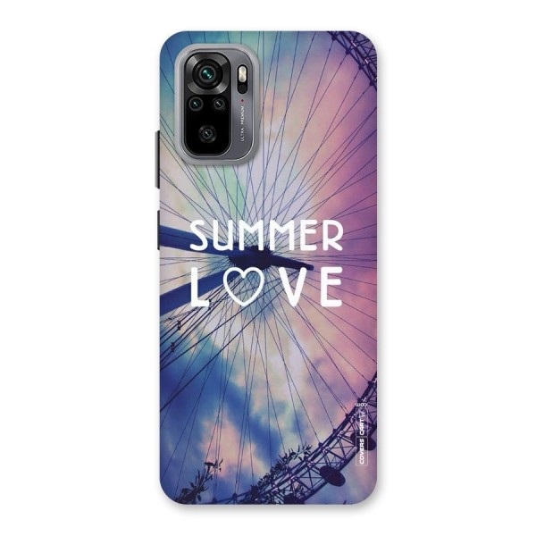 Beach Dreams Back Case for Redmi Note 10