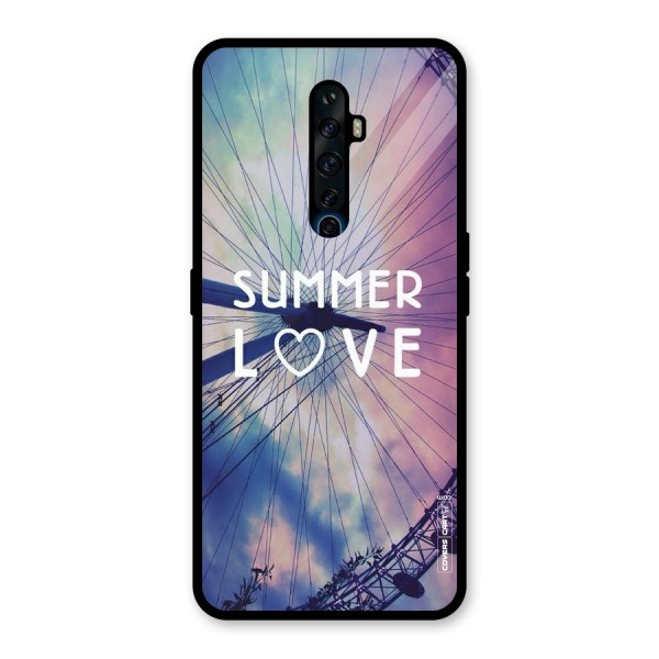 Beach Dreams Glass Back Case for Oppo Reno2 Z