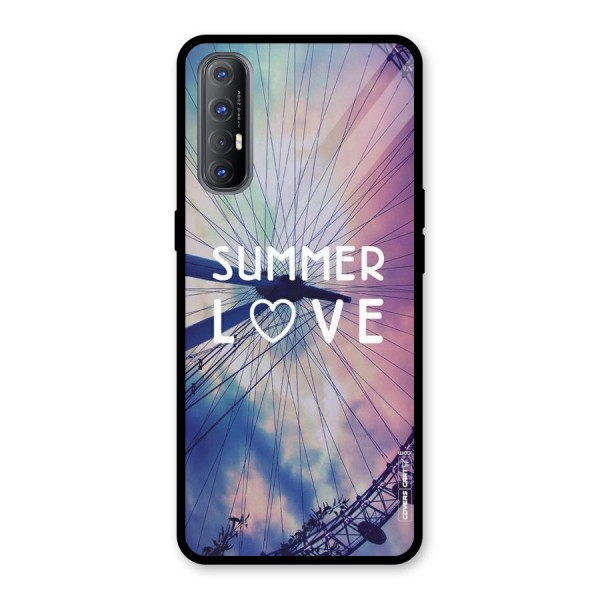 Beach Dreams Glass Back Case for Oppo Reno3 Pro