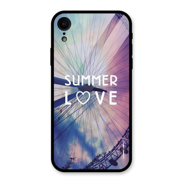 Beach Dreams Glass Back Case for XR