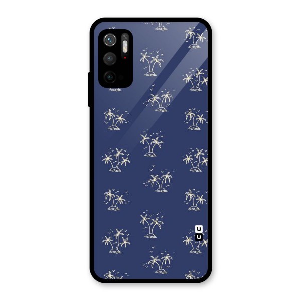 Beach Trees Glass Back Case for Poco M3 Pro 5G