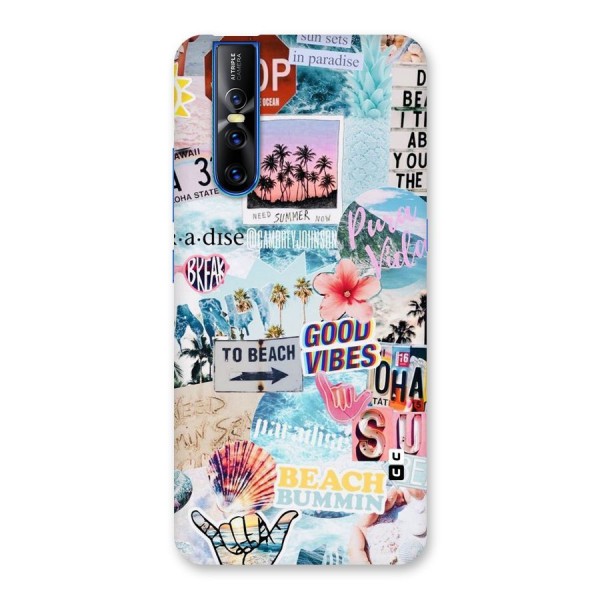 Beaching Life Back Case for Vivo V15 Pro