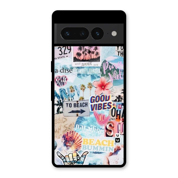 Beaching Life Glass Back Case for Google Pixel 7 Pro