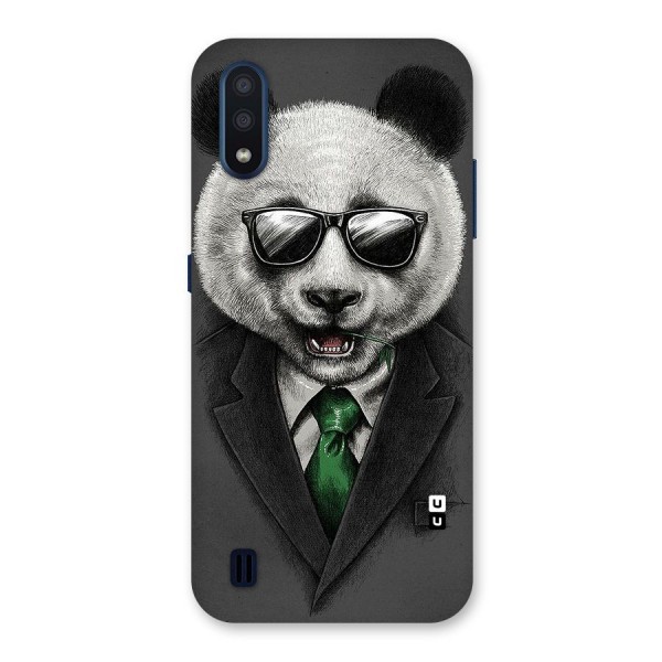 Bear Face Back Case for Galaxy M01