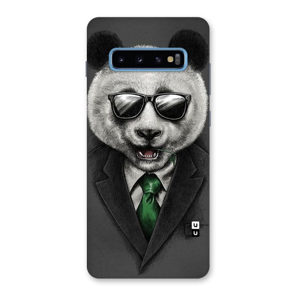 Bear Face Back Case for Galaxy S10 Plus