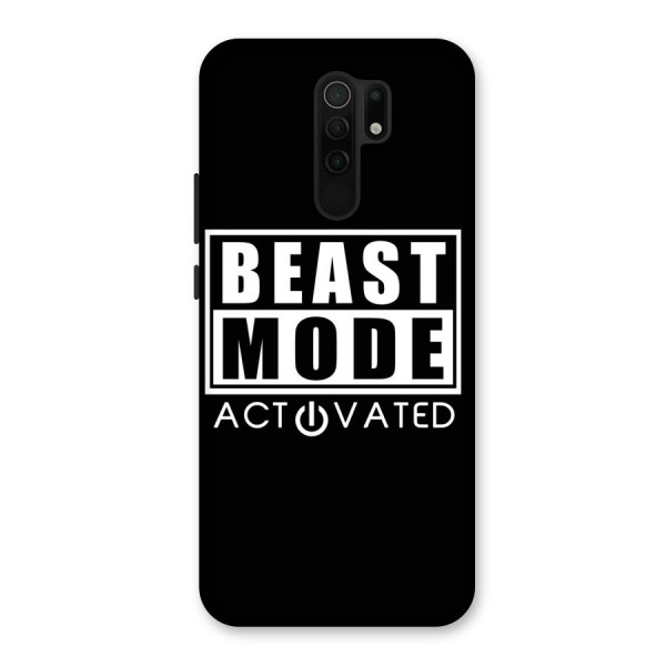 Beast Mode Activated Back Case for Redmi 9 Prime