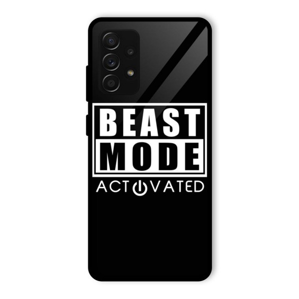 Beast Mode Activated Glass Back Case for Galaxy A53 5G