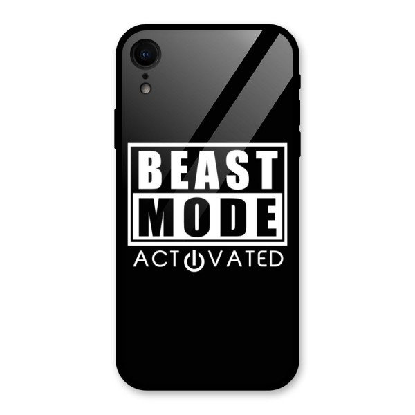 Beast Mode Activated Glass Back Case for XR