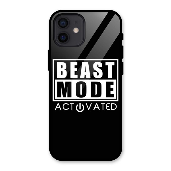 Beast Mode Activated Glass Back Case for iPhone 12