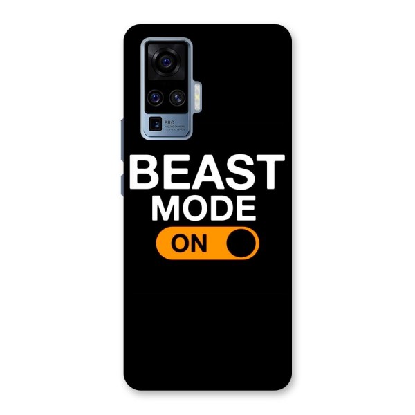 Beast Mode Switched On Back Case for Vivo X50 Pro