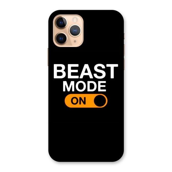 Beast Mode Switched On Back Case for iPhone 11 Pro