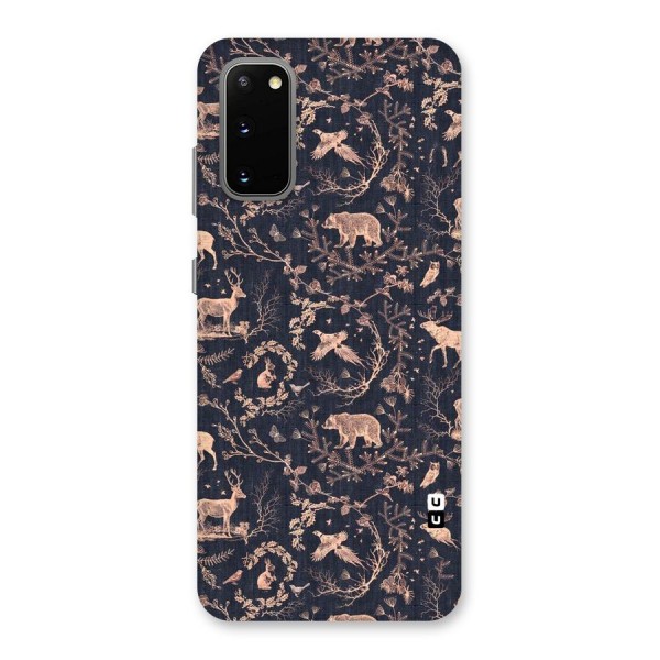 Beautiful Animal Design Back Case for Galaxy S20