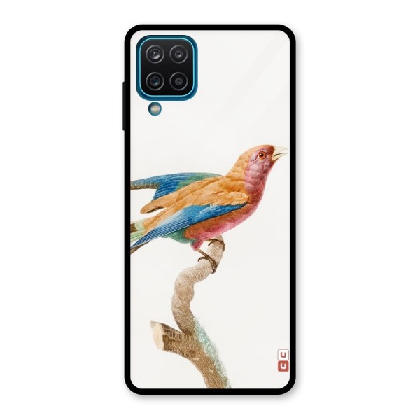 Beautiful Bird Glass Back Case for Galaxy A12