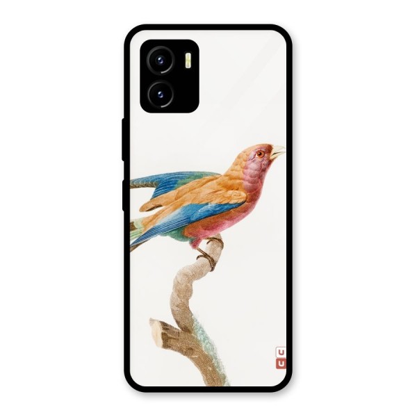 Beautiful Bird Glass Back Case for Vivo Y15s