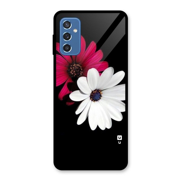 Beautiful Blooming Glass Back Case for Galaxy M52 5G