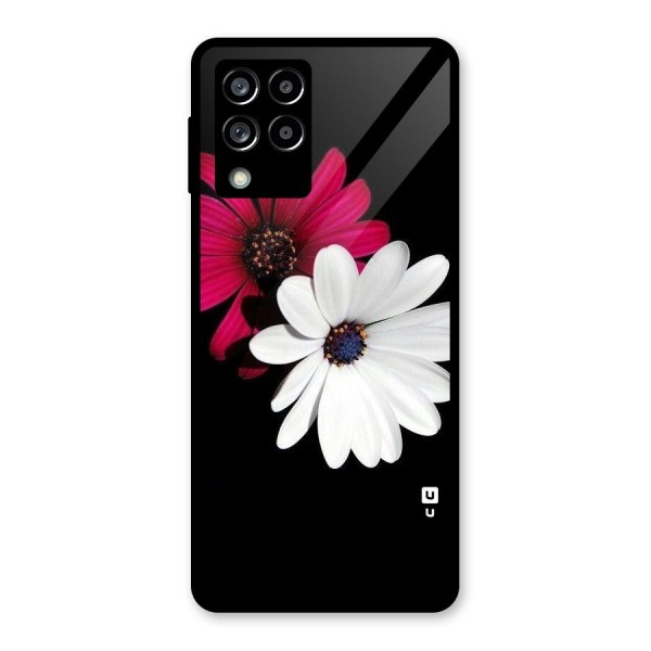 Beautiful Blooming Glass Back Case for Galaxy M53 5G
