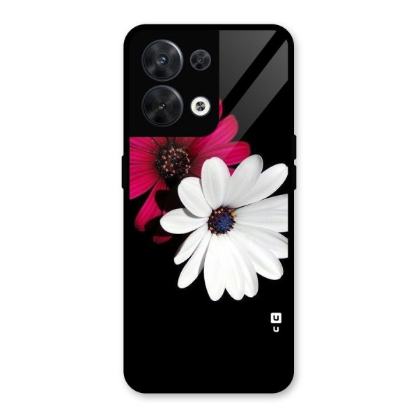 Beautiful Blooming Glass Back Case for Oppo Reno8 5G