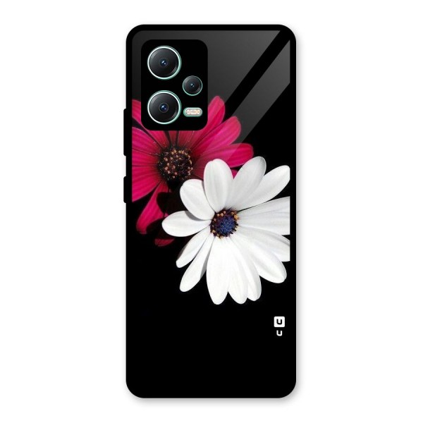 Beautiful Blooming Glass Back Case for Redmi Note 12 5G