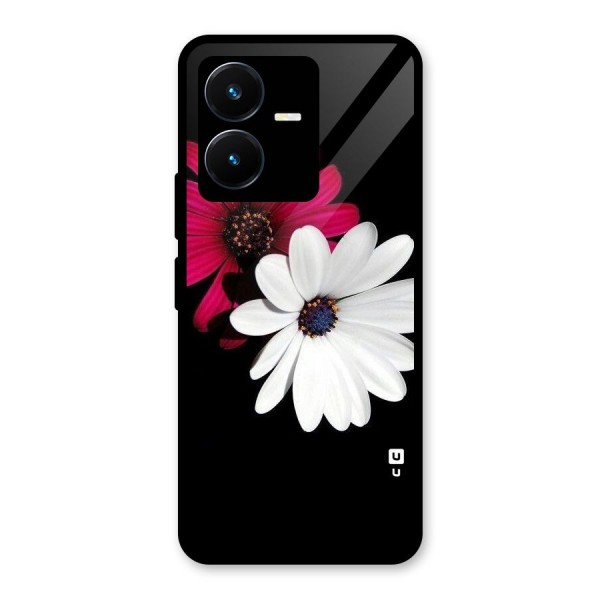 Beautiful Blooming Glass Back Case for Vivo Y22