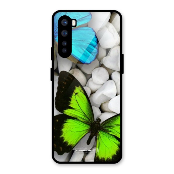 Beautiful Butterflies Glass Back Case for OnePlus Nord