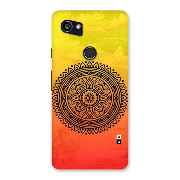 Beautiful Circle Art Back Case for Google Pixel 2 XL