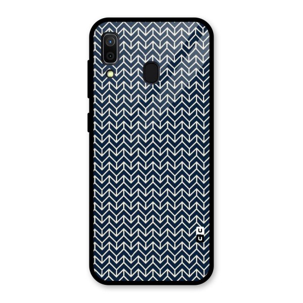 Beautiful Design Glass Back Case for Galaxy A30