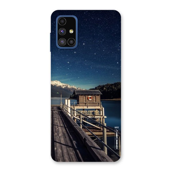 Beautiful Dock Hut Back Case for Galaxy M51