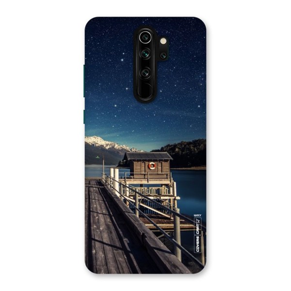 Beautiful Dock Hut Back Case for Redmi Note 8 Pro