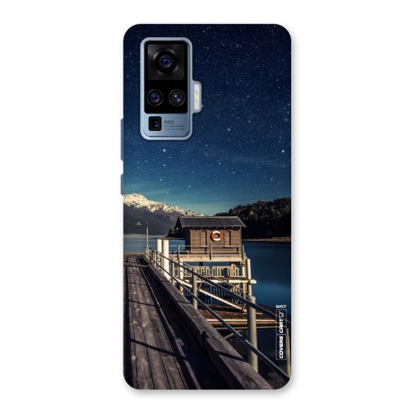 Beautiful Dock Hut Back Case for Vivo X50 Pro