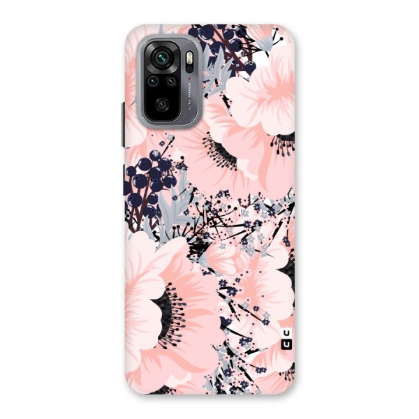 Beautiful Flowers Back Case for Redmi Note 10