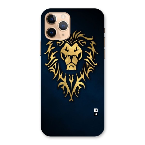 Beautiful Golden Lion Design Back Case for iPhone 11 Pro