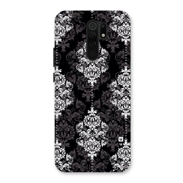 Beautiful Grey Pattern Back Case for Redmi 9 Prime