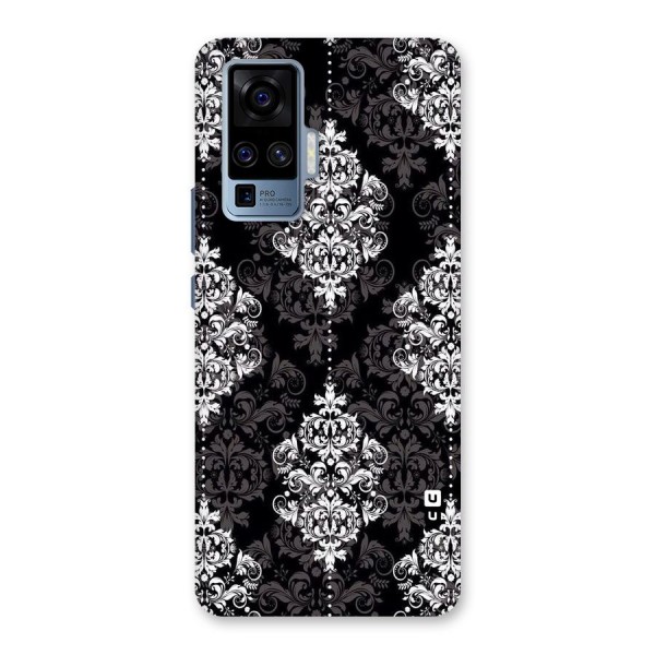 Beautiful Grey Pattern Back Case for Vivo X50 Pro