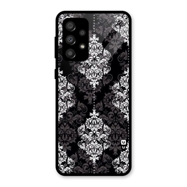 Beautiful Grey Pattern Glass Back Case for Galaxy A32