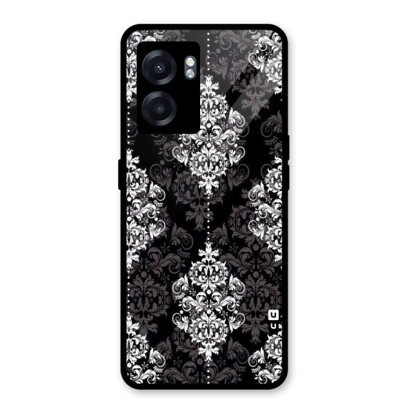 Beautiful Grey Pattern Glass Back Case for Oppo K10 (5G)