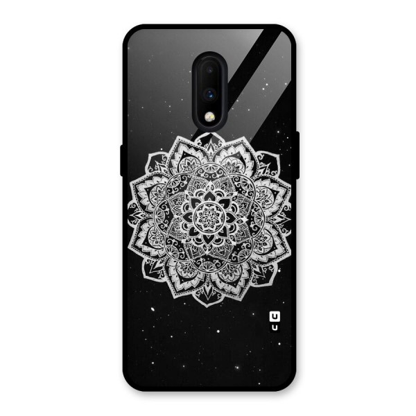 Beautiful Mandala Design Glass Back Case for OnePlus 7