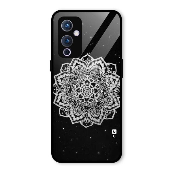 Beautiful Mandala Design Glass Back Case for OnePlus 9