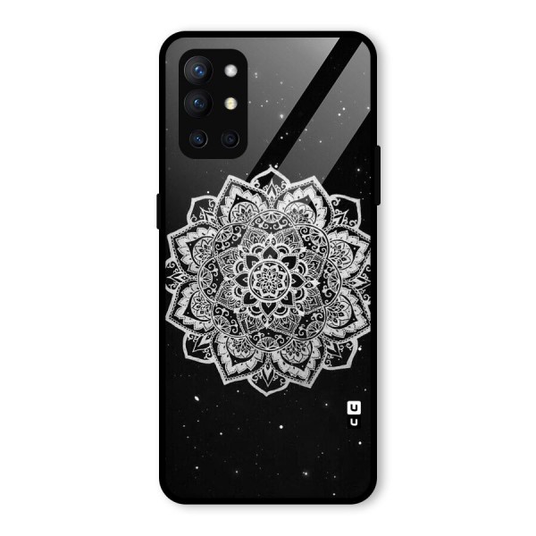 Beautiful Mandala Design Glass Back Case for OnePlus 9R