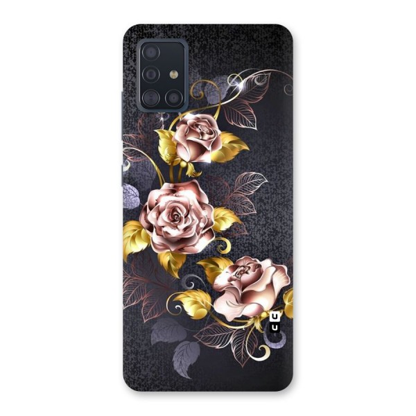 Beautiful Old Floral Design Back Case for Galaxy A51