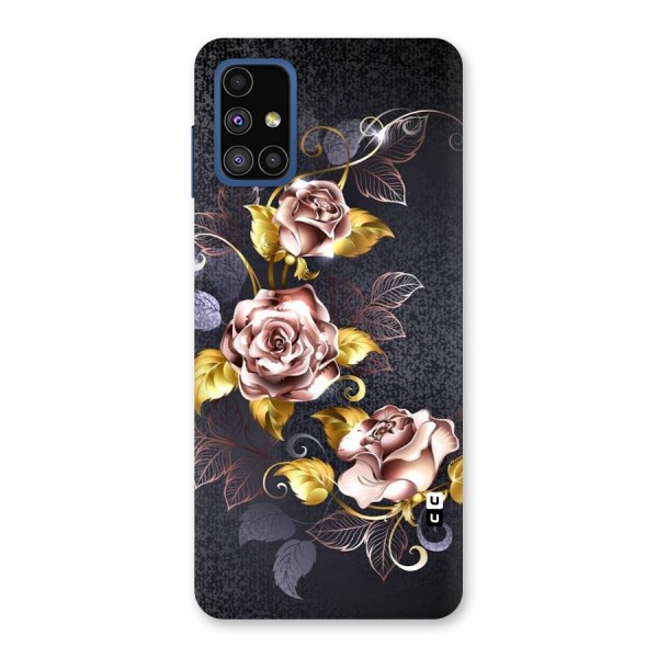 Beautiful Old Floral Design Back Case for Galaxy M51