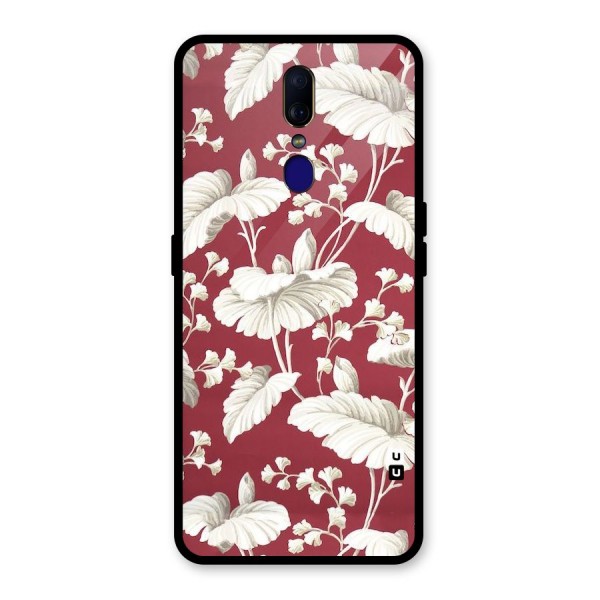 Beautiful Petals Glass Back Case for Oppo F11