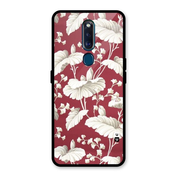 Beautiful Petals Glass Back Case for Oppo F11 Pro