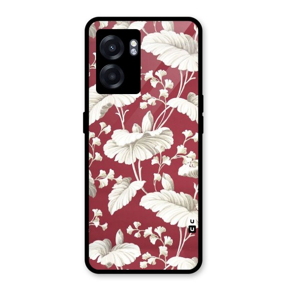 Beautiful Petals Glass Back Case for Oppo K10 (5G)