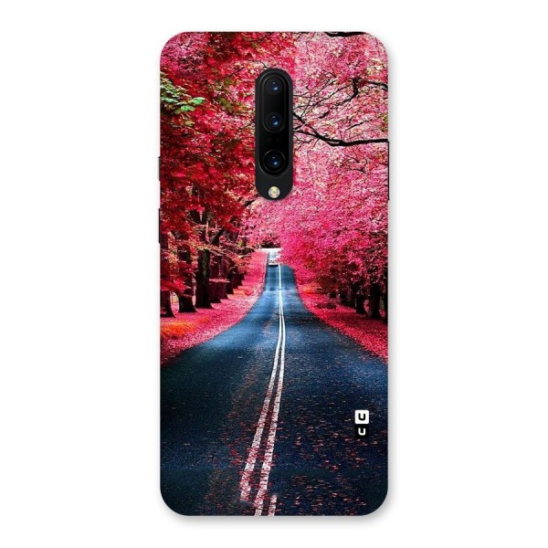 Beautiful Red Trees Back Case for OnePlus 7 Pro