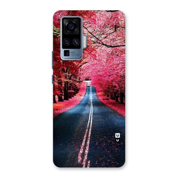 Beautiful Red Trees Back Case for Vivo X50 Pro