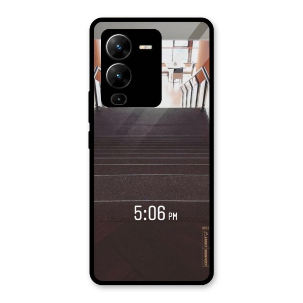 Beautiful Staircase Glass Back Case for Vivo V25 Pro